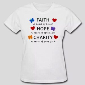 T-shirt In White Unisex